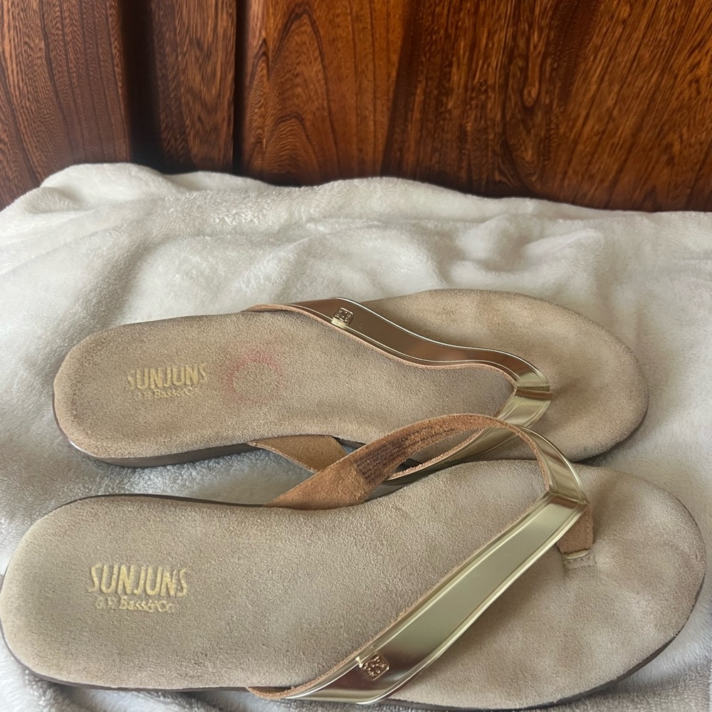 G. H. Bass & Co. Leather Upper womens 8.5 Sunjuns Sandals, good condition - Picture 4 of 12